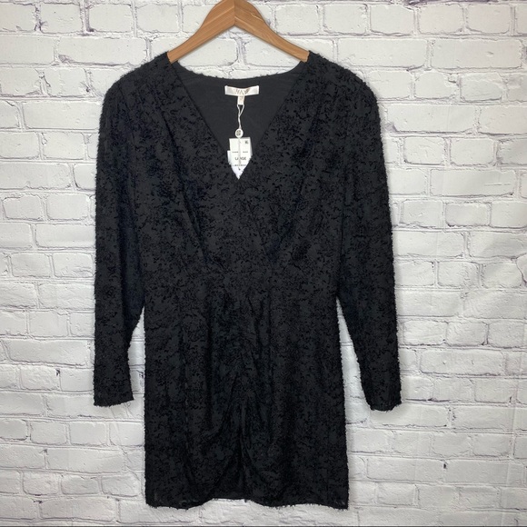 WAYF Rae Ruched Mini Dress - Picture 2 of 11